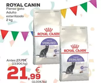 Royal Canin - Pienso Gato Adulto Esterilizado