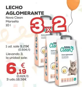 Nova Clean - Lecho Aglomerante
