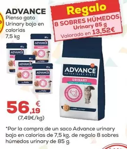Advance - Pienso Gato Urinary Bajo En Calorias