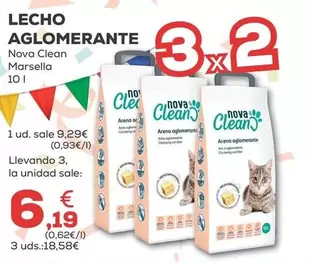 Nova Clean - Lecho Aglomerante
