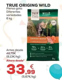 True Origins - Wild Pienso Gato