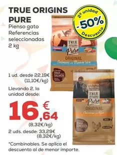 True Origins - Pure Pienso Gato