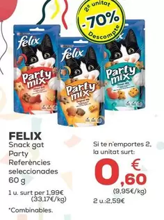 Felix - Snack Gato Party