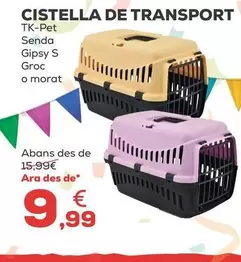 Tk-Pet - Transportín