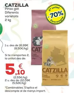 Catzilla - Pienso Gato