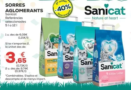 Sanicat - Arenas Aglomerantes