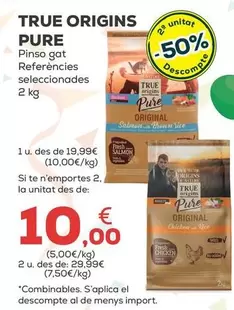 True Origins - Pure Pienso Gato