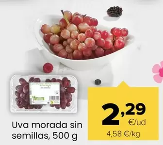 Uva Morada Sin Semillas