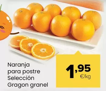 Naranja Para Postre Seleccion Gragon Granel