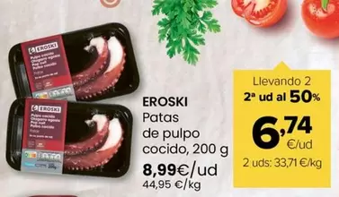 Eroski - Patas De Pulpo Cocido