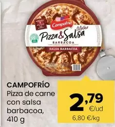 Campofrío - Pizza De Carne Con Salsa Barbacoa