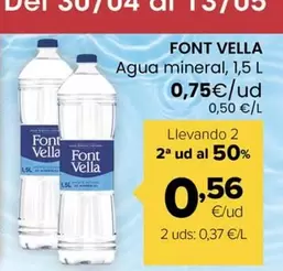 Font Vella - Agua Mineral