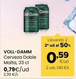 Voll-Damm - Cerveza Doble Malta