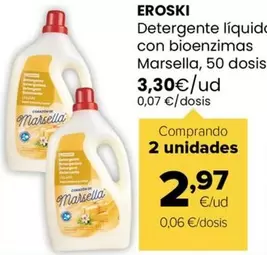 Eroski - Detergente Líquido Con Bioenzimas Marsella