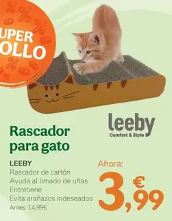 Leeby - Rascador Para Gato