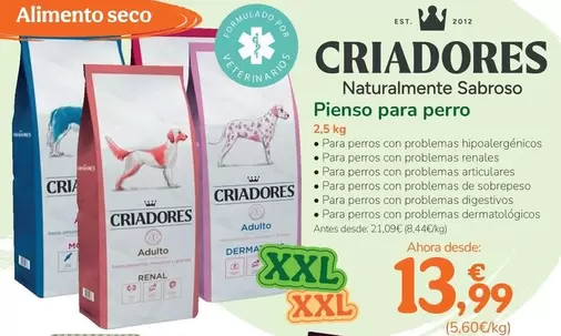 Criadores - Pienso Para Perros