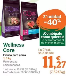 Wellness Core - Pienso Para Perro