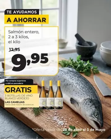 Blanco - Salmón Entero