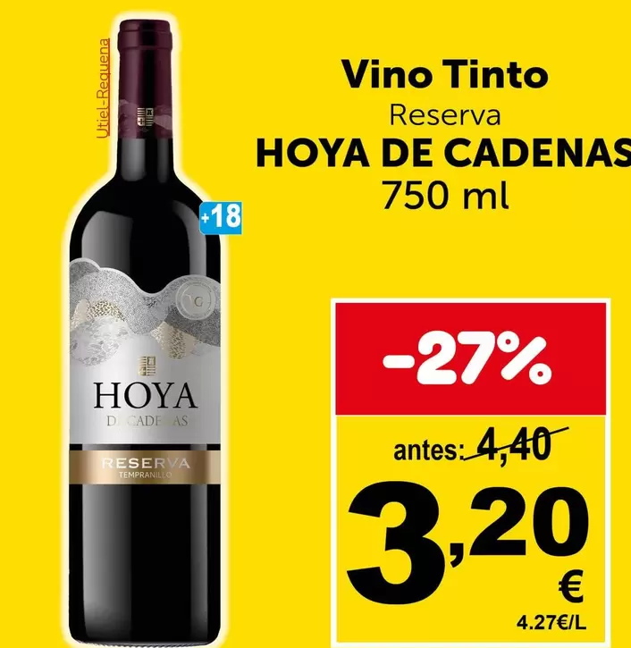 Hoya de Cadenas - Vino Tinto
