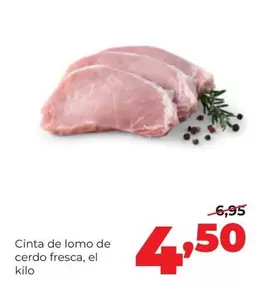 Cinta De Lomo De Cerdo Fresca