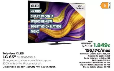 LG - Televisor Oled