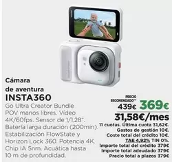 Insta360 - Camara De Aventura