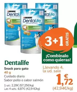 Purina - Dentalife Snack Para Gato