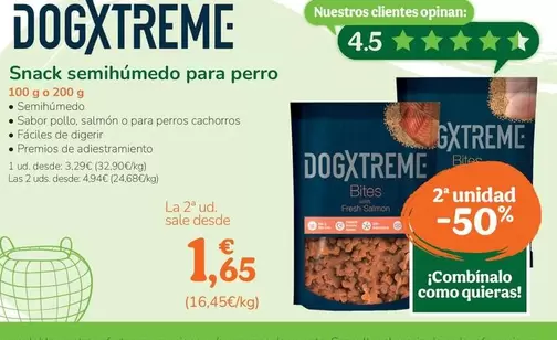 Dogxtreme - Snack Semihumedo Para Perro