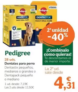 Pedigree - Dentales Para Perro