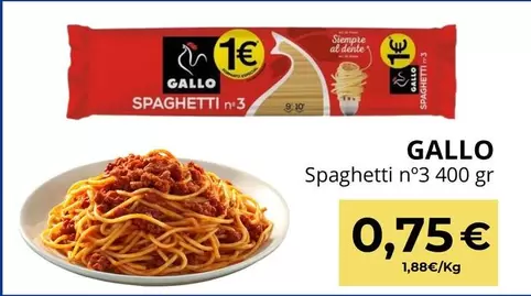 Gallo - Spaghetti N°3