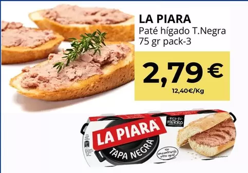 La Piara - Pate Hígado T.Negra