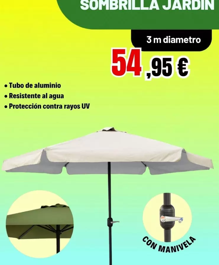 Sombrilla Jardin