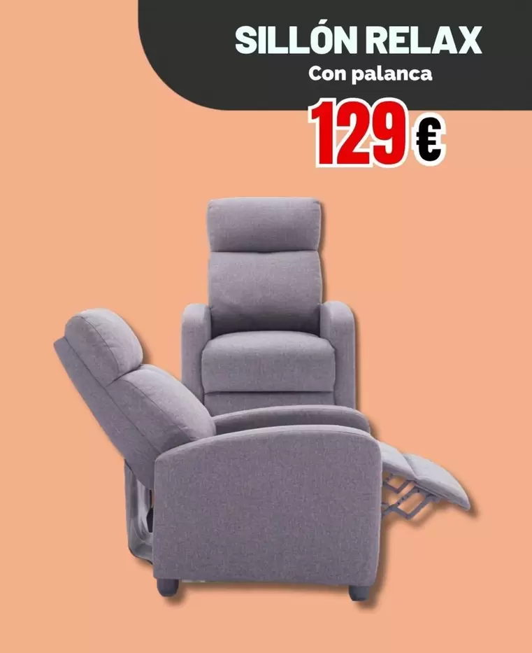 Sillón Relax Con Palanca