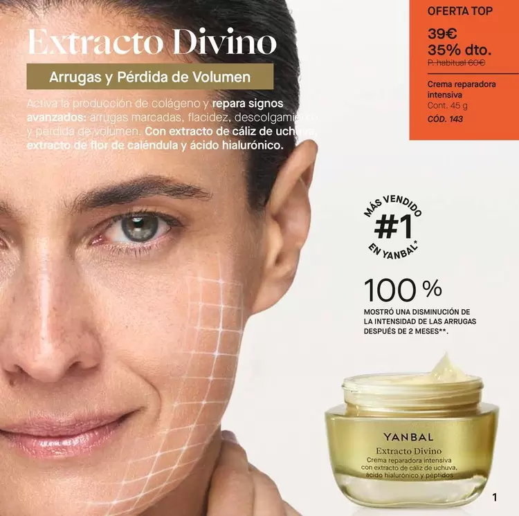 Yanbal - Crema Reparadora Intensiva