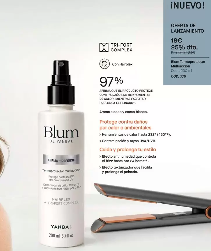 Yanbal - Blum Termoprotector Multiacción