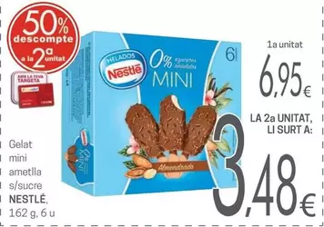 Nestlé - Gelat Mini Ametlla S/sucre