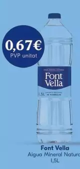 Font Vella - Aigua Mineral Naturd