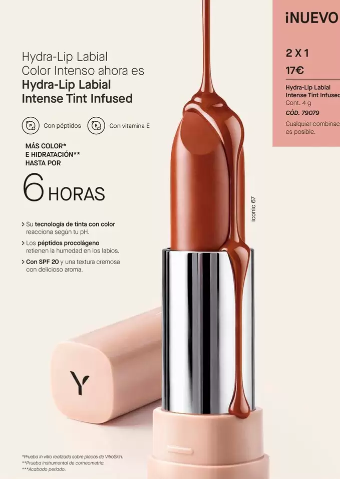 Yanbal - Hydra-Lip Labial Color Intense Tint Infused