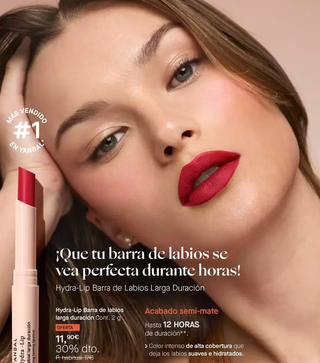 Yanbal - Hydra-Lip Barra De Labios Larga Duración