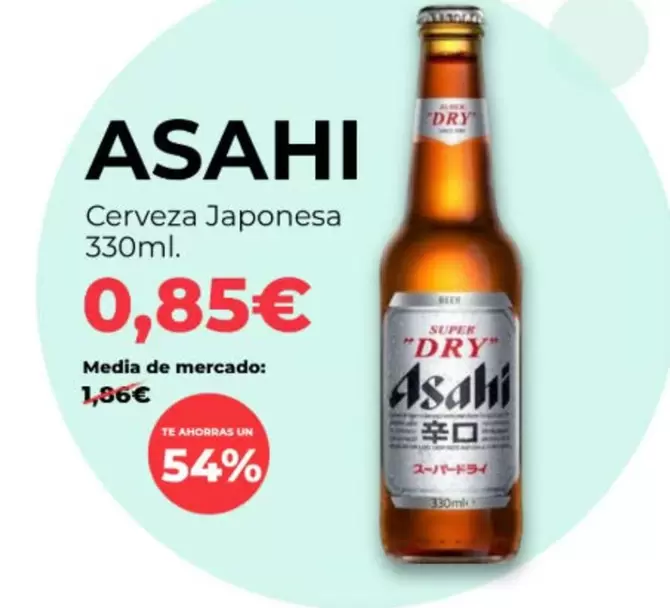 Asahi - Cerveza Japonesa