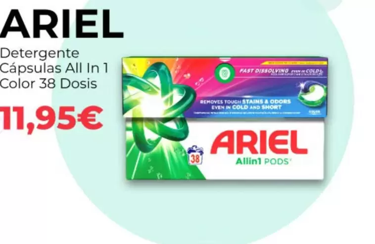 Ariel - Detergente Capsulas All In 1 Color