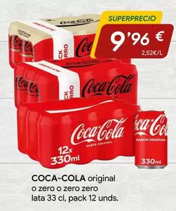 Coca-Cola - Original O Zero O Zero Zero