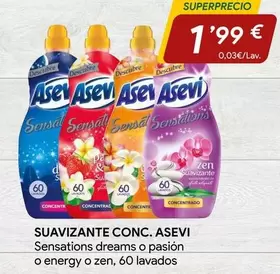 Asevi - Suavizante Conc.