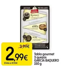 García Baquero - Tabla Gourmet 3 Quesos