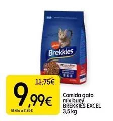 Brekkies - Comida Gato Mix Buey