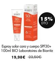 Solar - Espray  Cara Y Cuerpo SPF30+