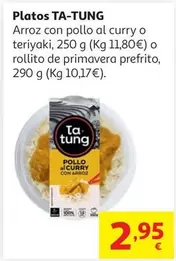 ARROZ CON POLLO AL CURRY TA-TUNG 250 G                      