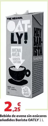 BEBIDA AVENA BARISTA OATLY 1 L                              