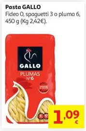 GALLO PLUMAS 6 450G+30% GRATIS                              