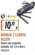 Navaja 7 Llaves Allen